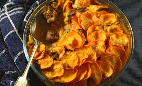 Lamb and sweet potato hotpot Lamb and sweet potato hotpot